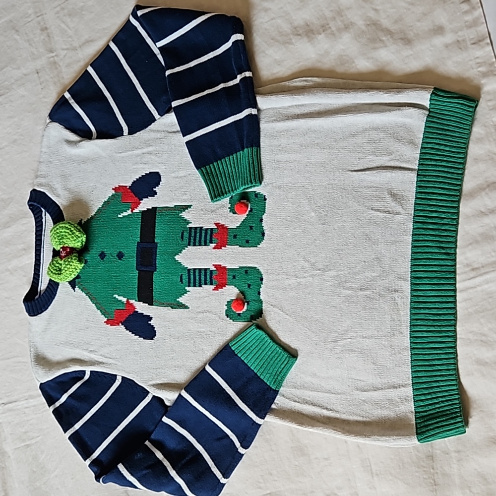 Ugly Christmas sweater elf size large